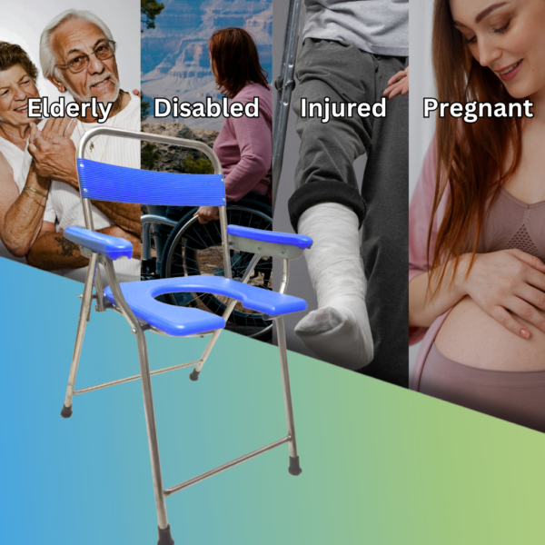 Commode Chair for Senior Citizens