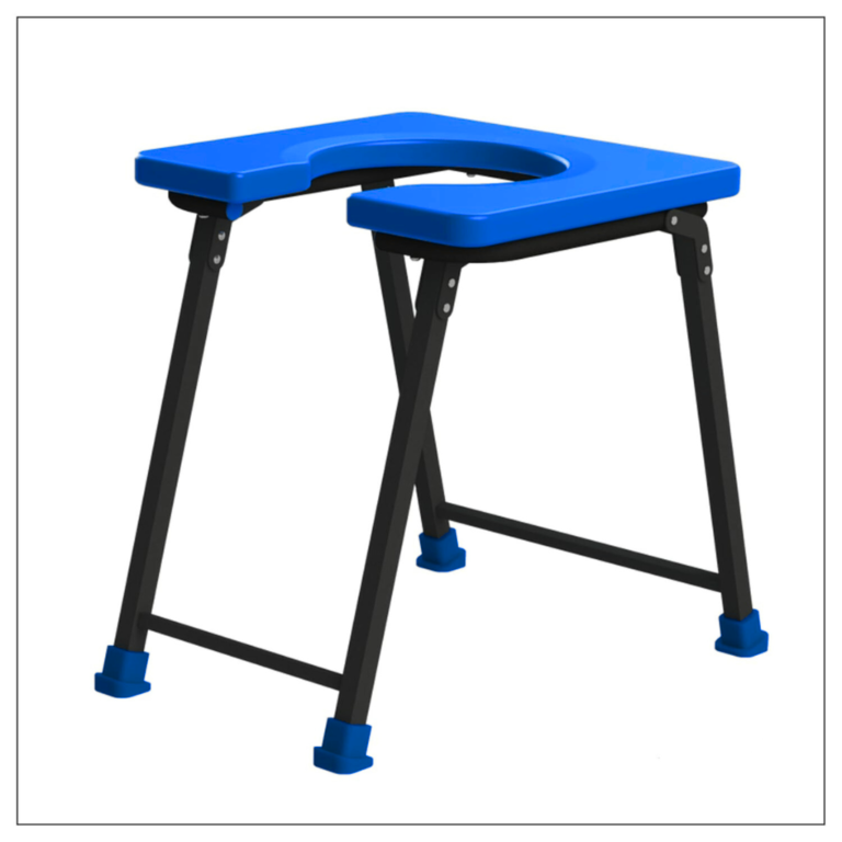 plastic toilet chair